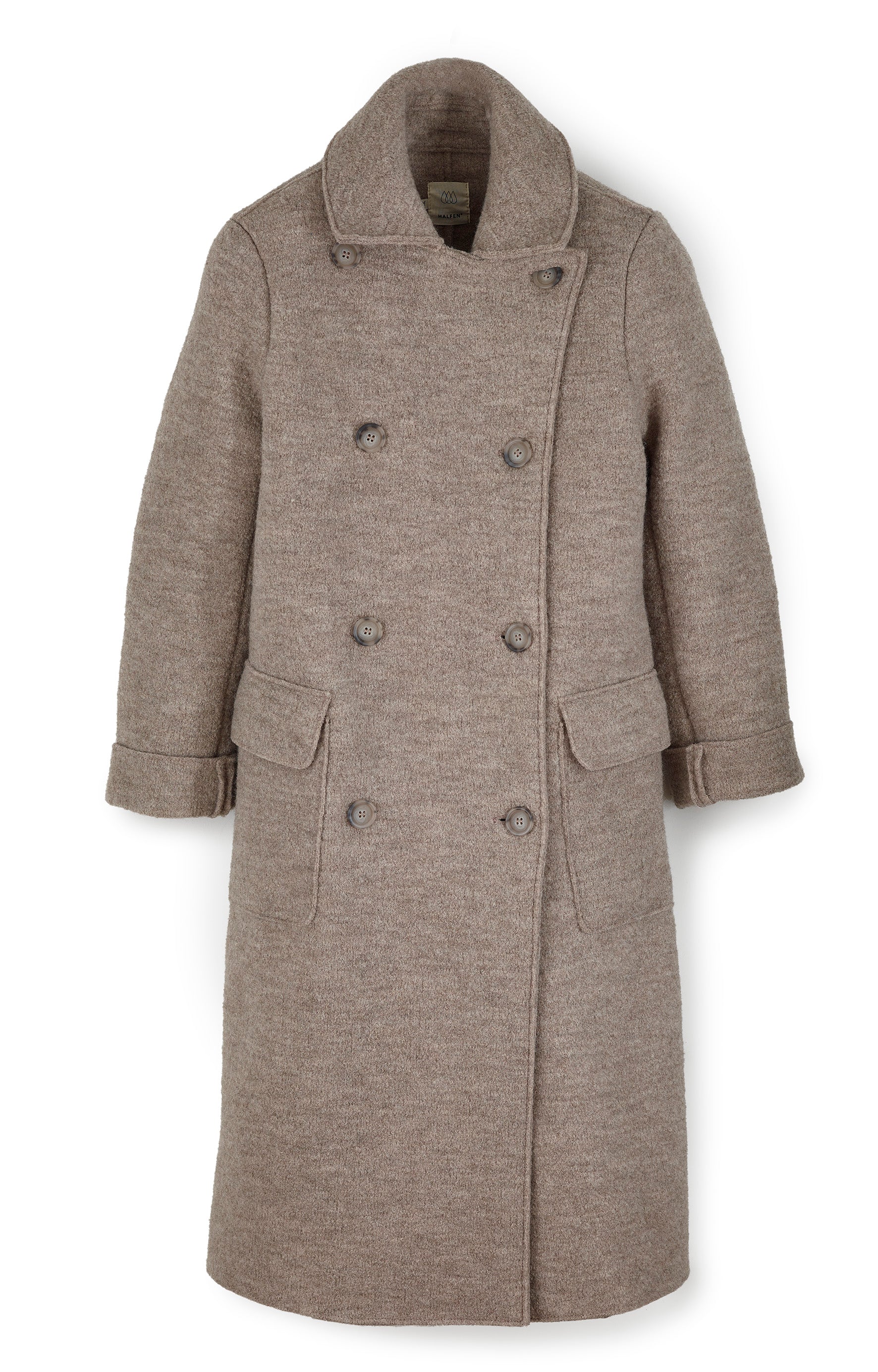 langer Walk Zweireiher Mantel | Damen