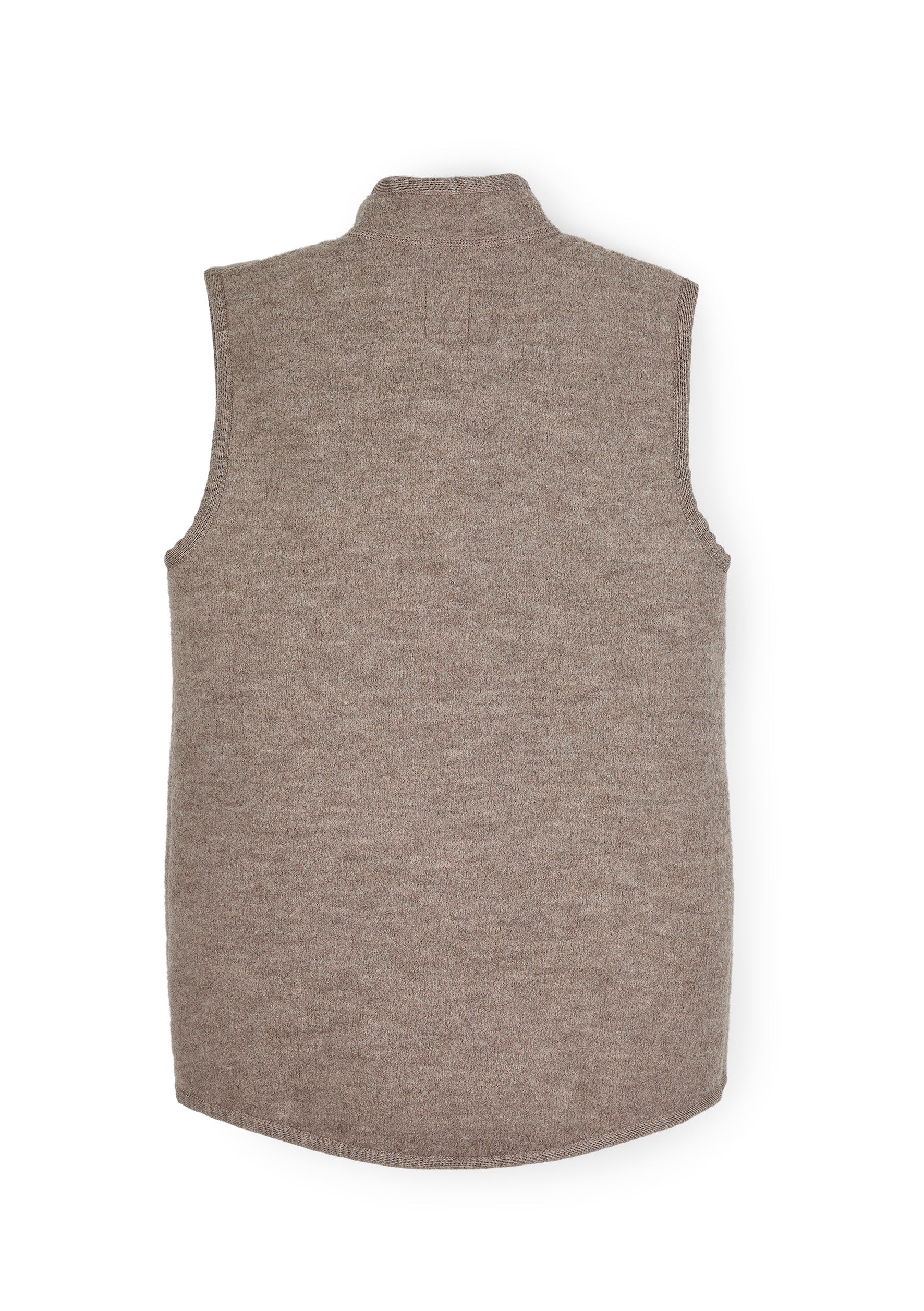 Weste mit Reissverschluss aus Wollwalk | Unisex