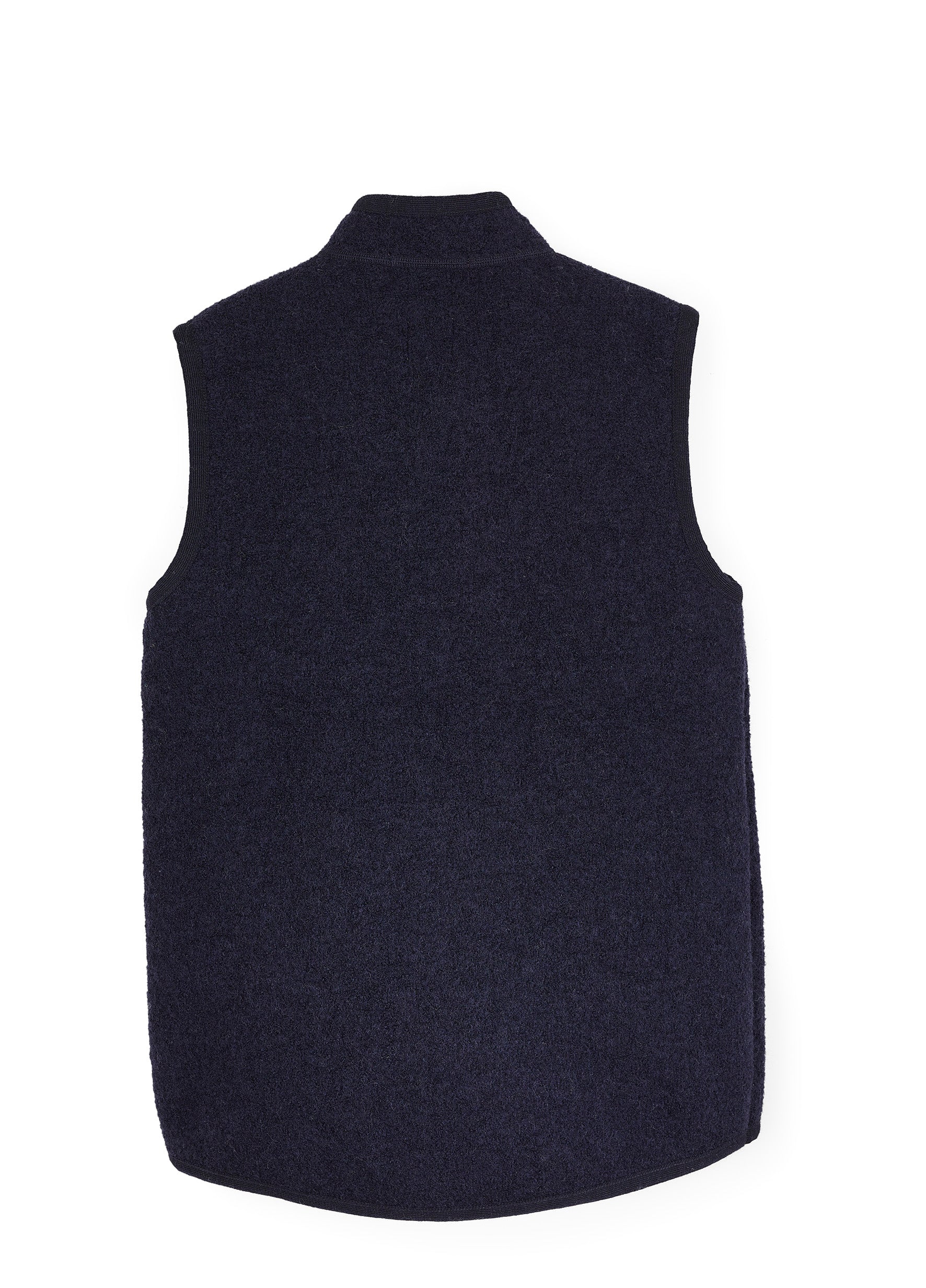 Weste mit Reissverschluss aus Wollwalk | Unisex