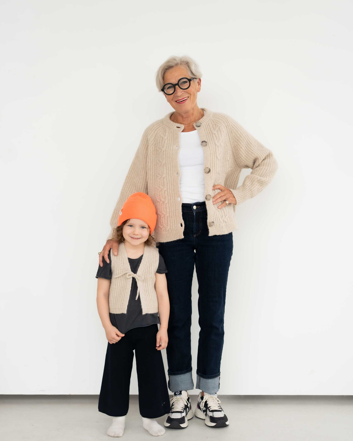 Cardigan mit Flechtdetails aus Alpaka | Damen