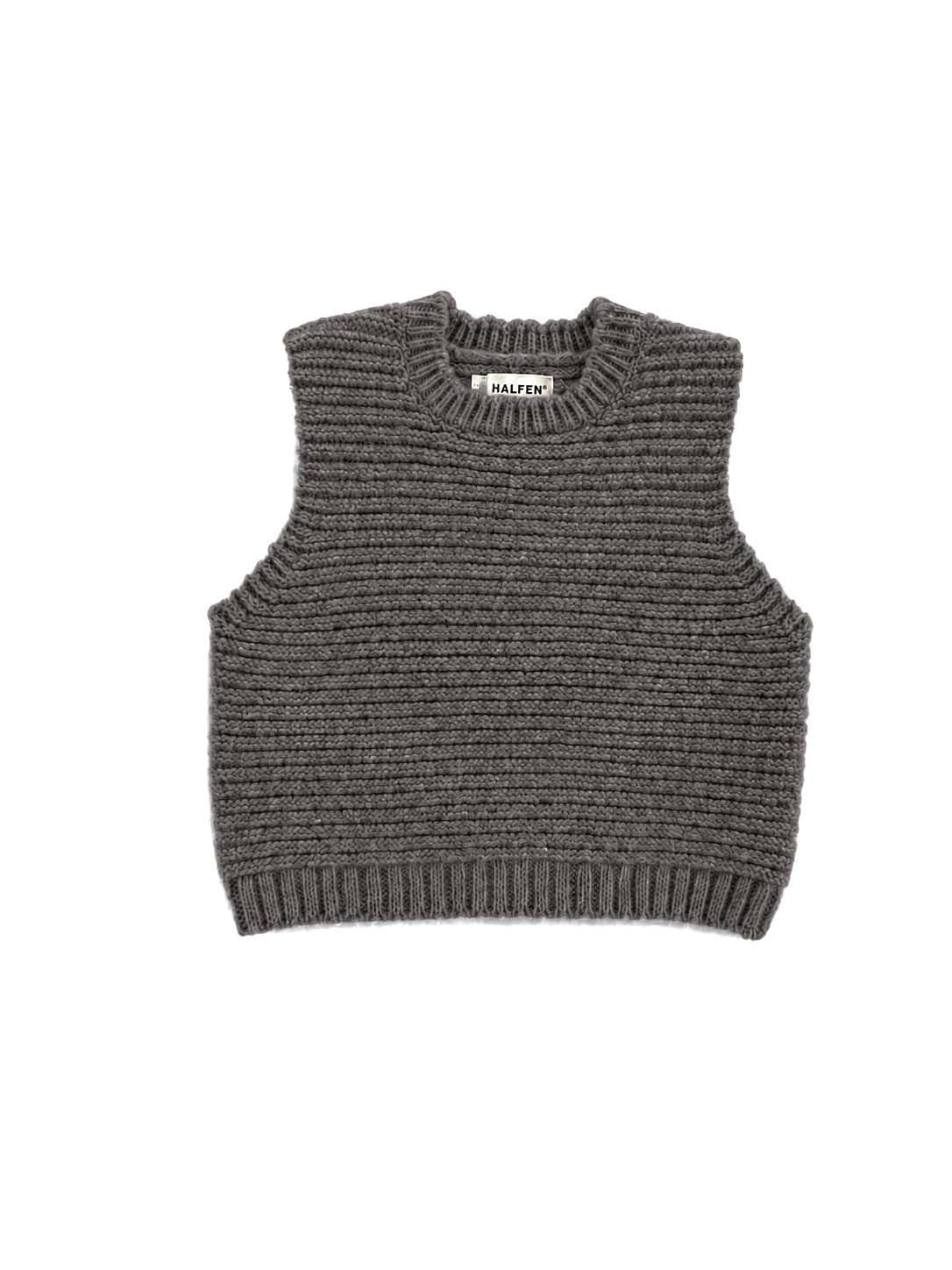 Strick Pullunder aus Alpaka | Damen