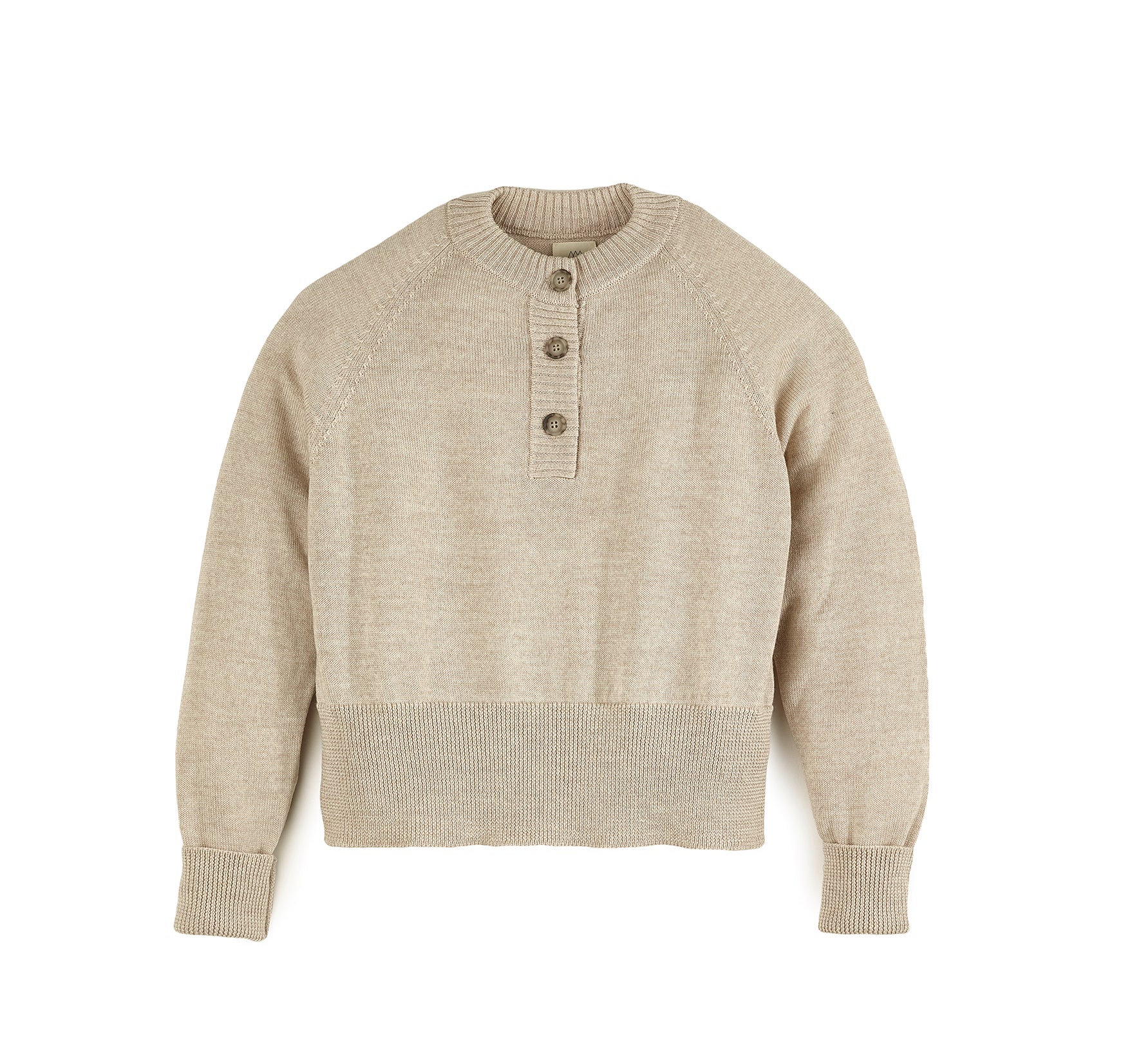 Sweater mit Knopfleiste