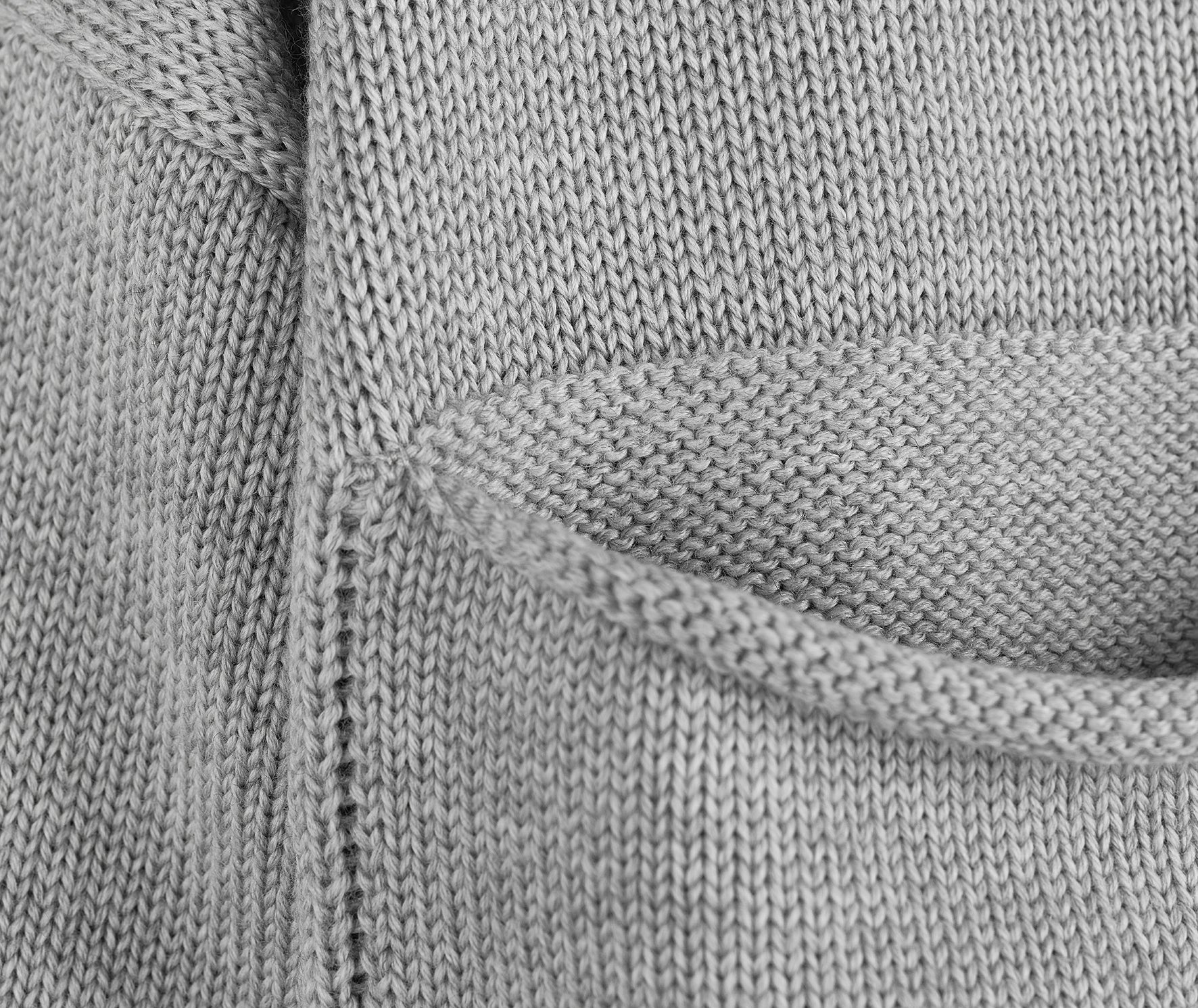 Oversized Sweater mit Stehkragen
