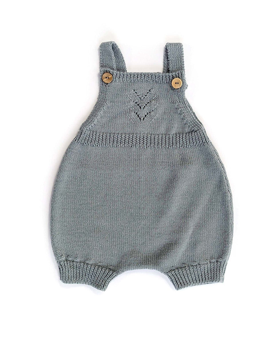 Romper mit Stickerei aus Merino | Baby