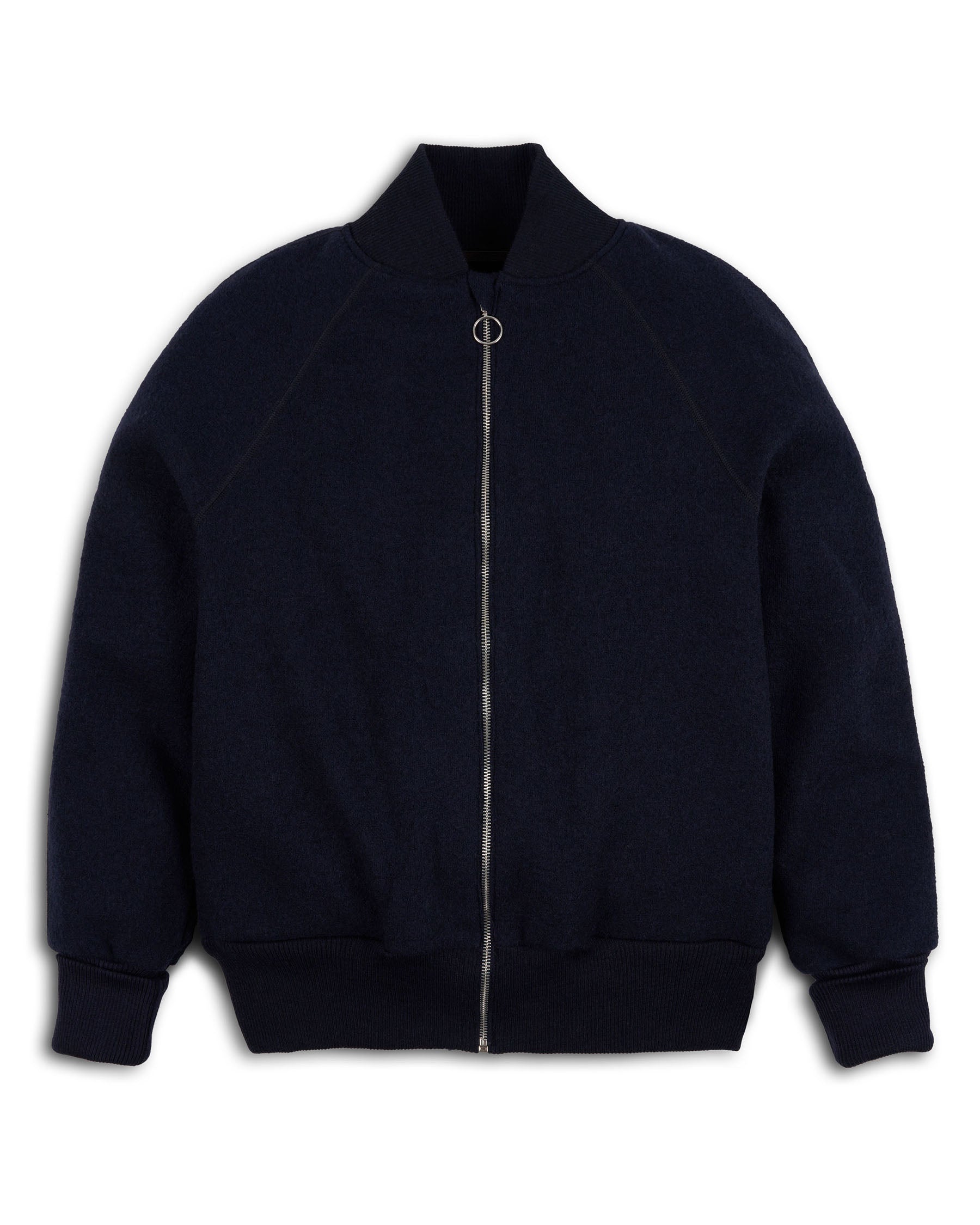 Bomberjacke aus feinem Wollwalk | Unisex
