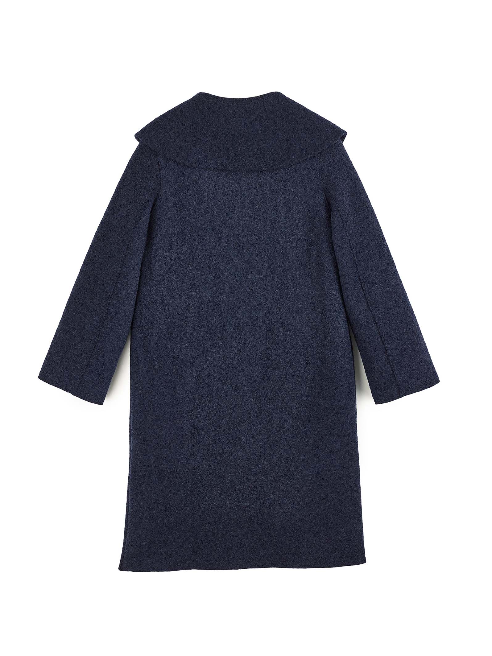 Long coat with collar