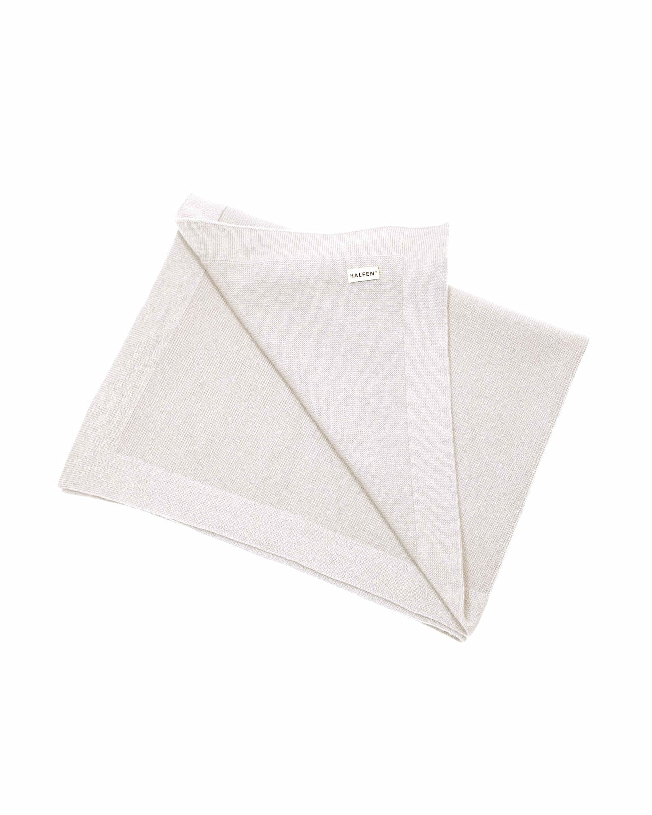 Decke für Babys aus Cashmere in vanille