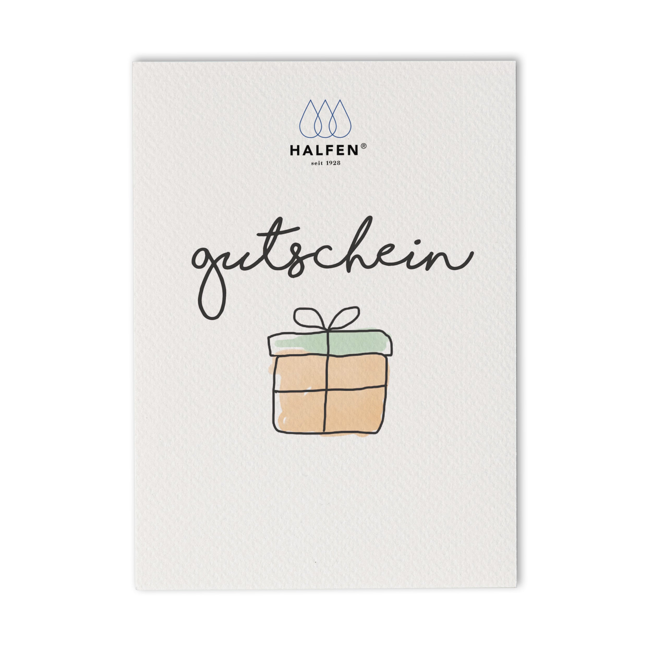 Gutschein Karte Halfen
