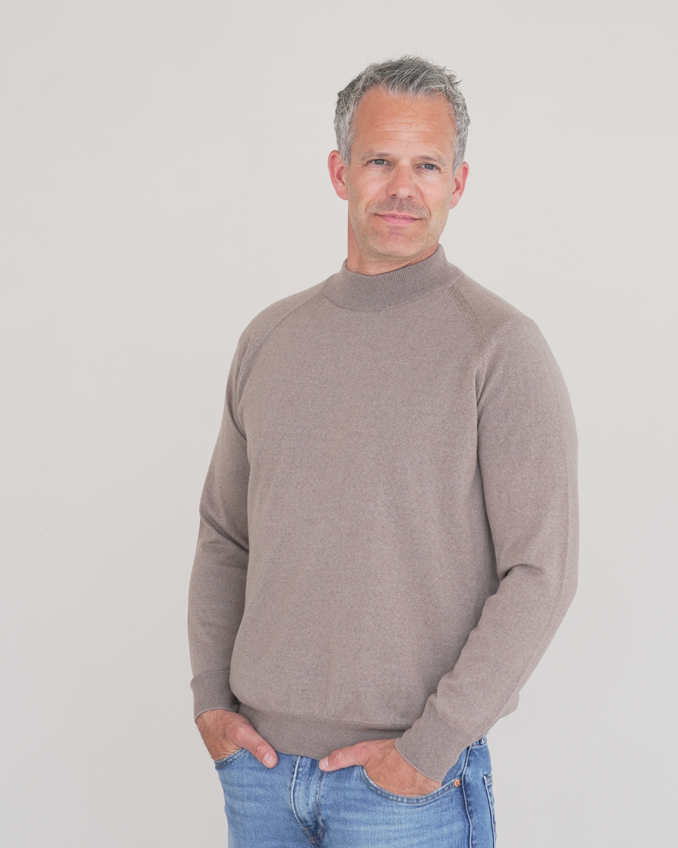Stehkragen Pullover aus Merino | Unisex