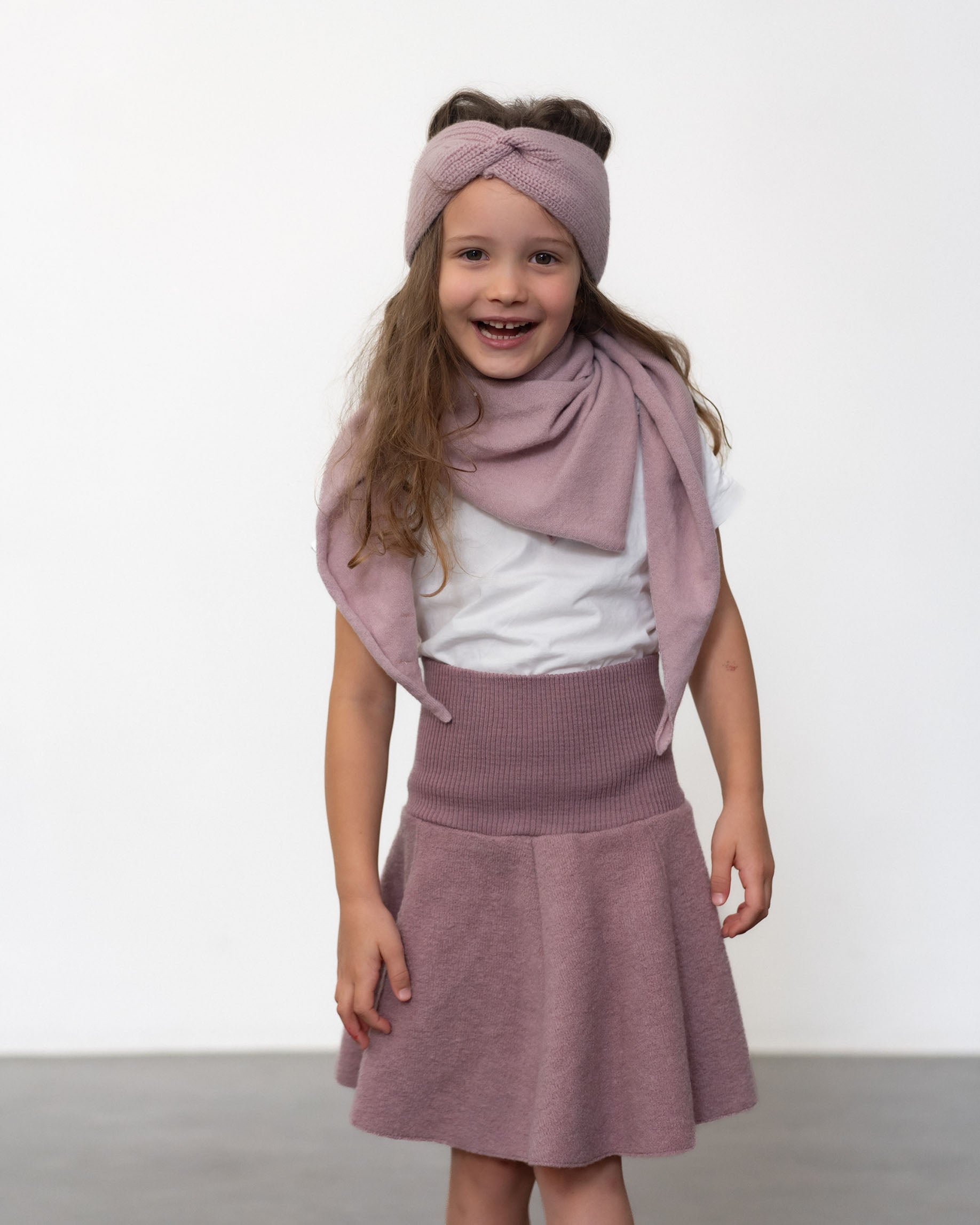 Dreieckstuch aus Cashmere Merino | Kinder