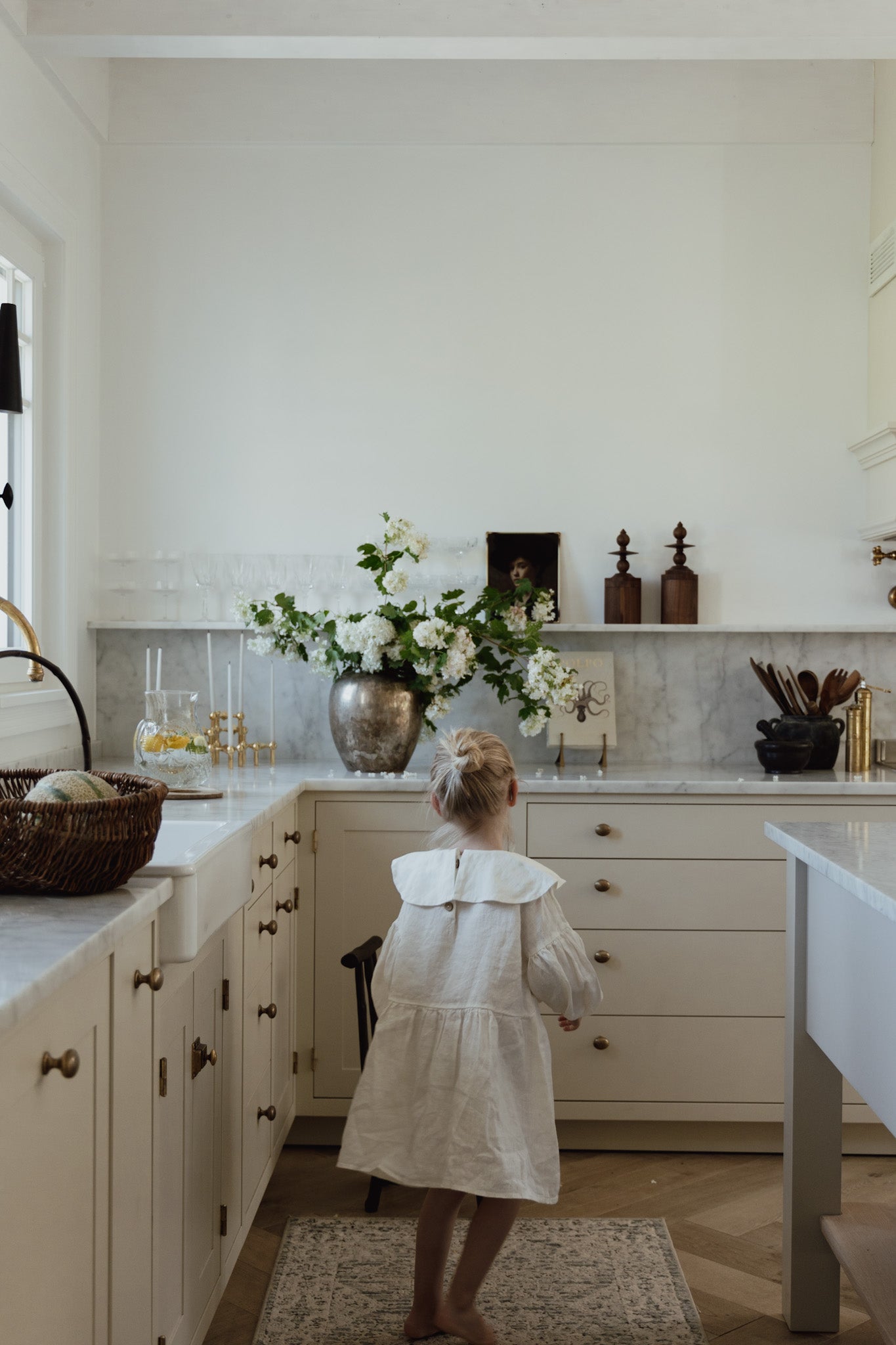 Kleid aus Leinen | Kinder