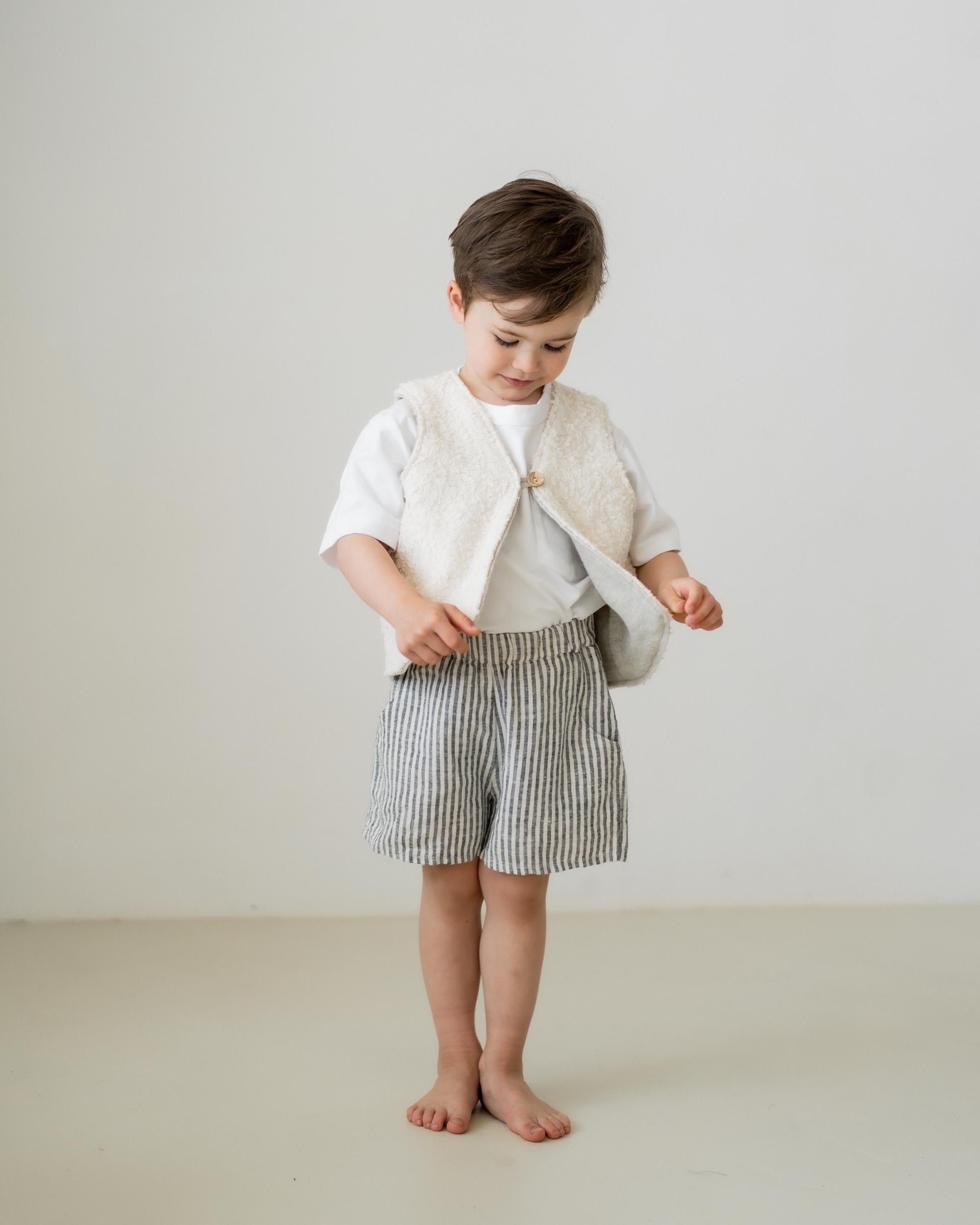 Shorts aus Leinen | Kinder