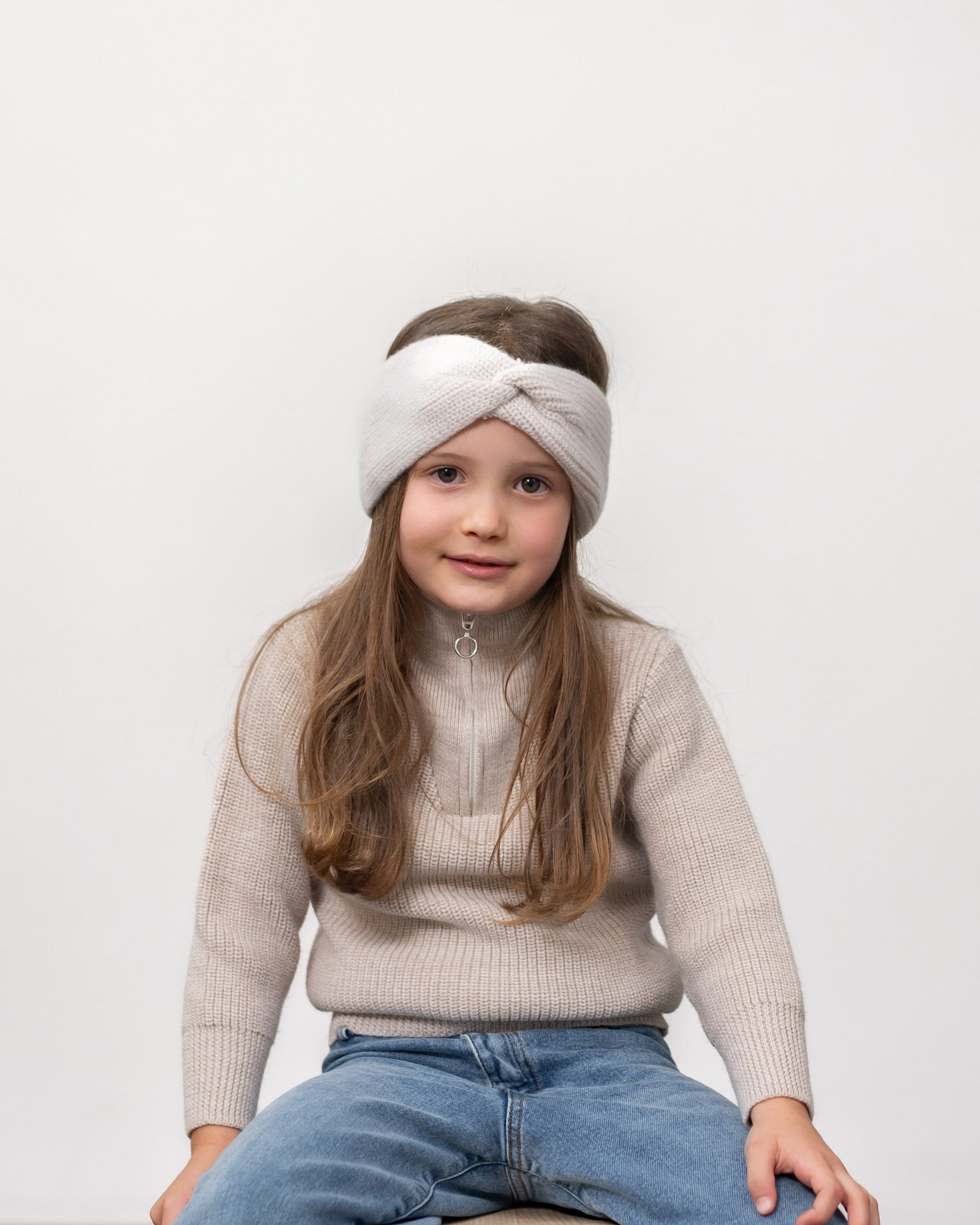 B Ware Struktur Strick Troyer | Kinder