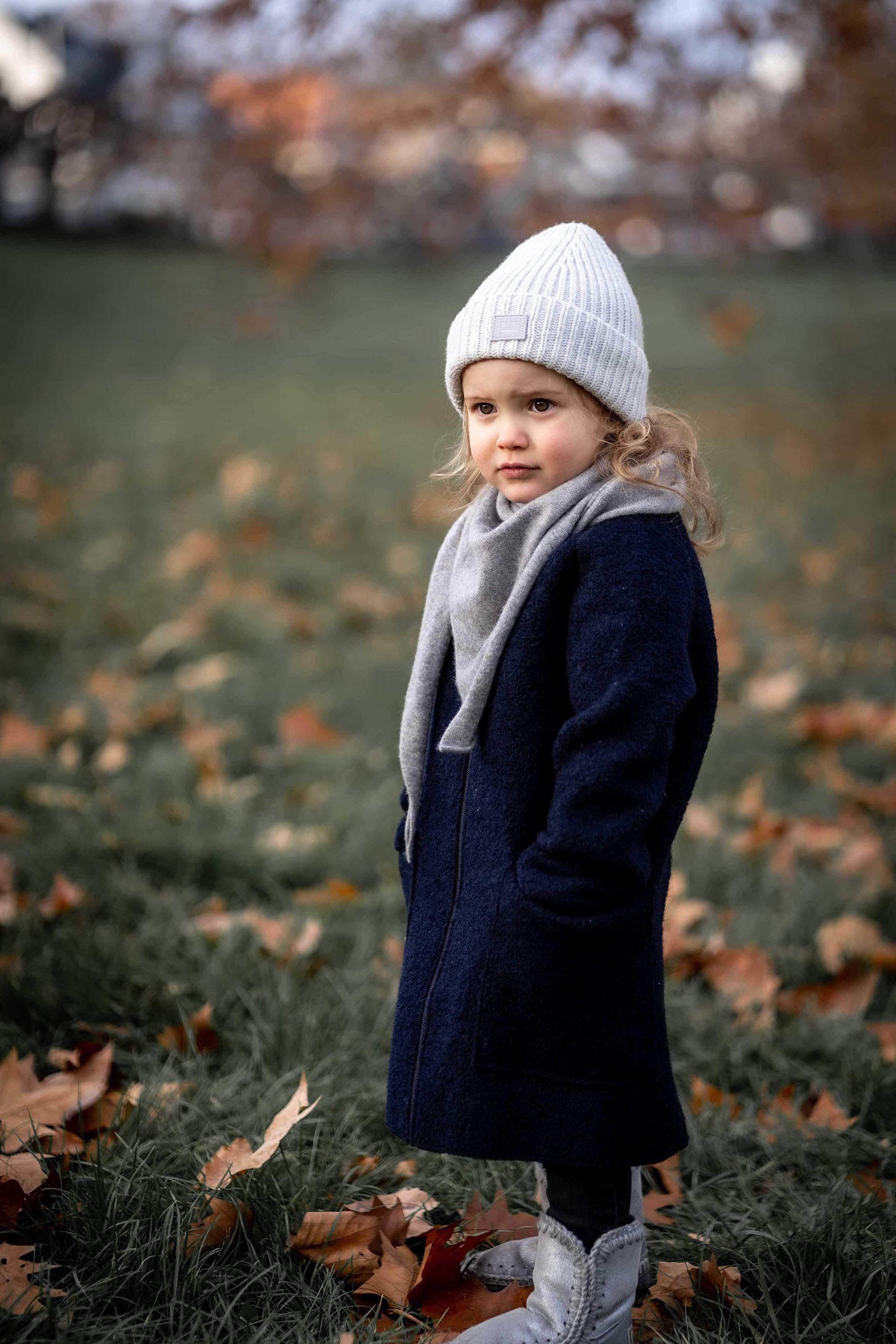 Mantel aus Wollwalk | Kinder