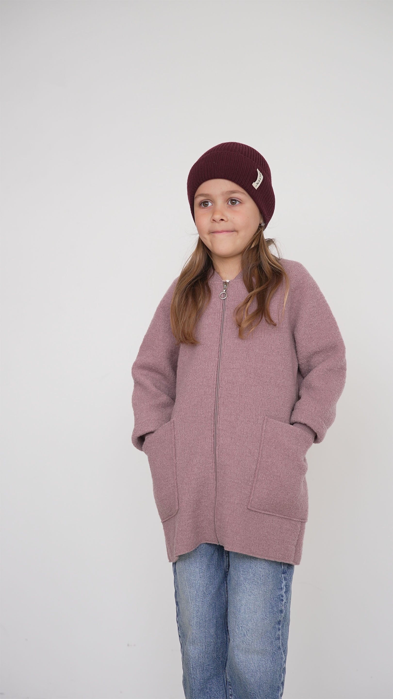 Mantel aus Wollwalk | Kinder
