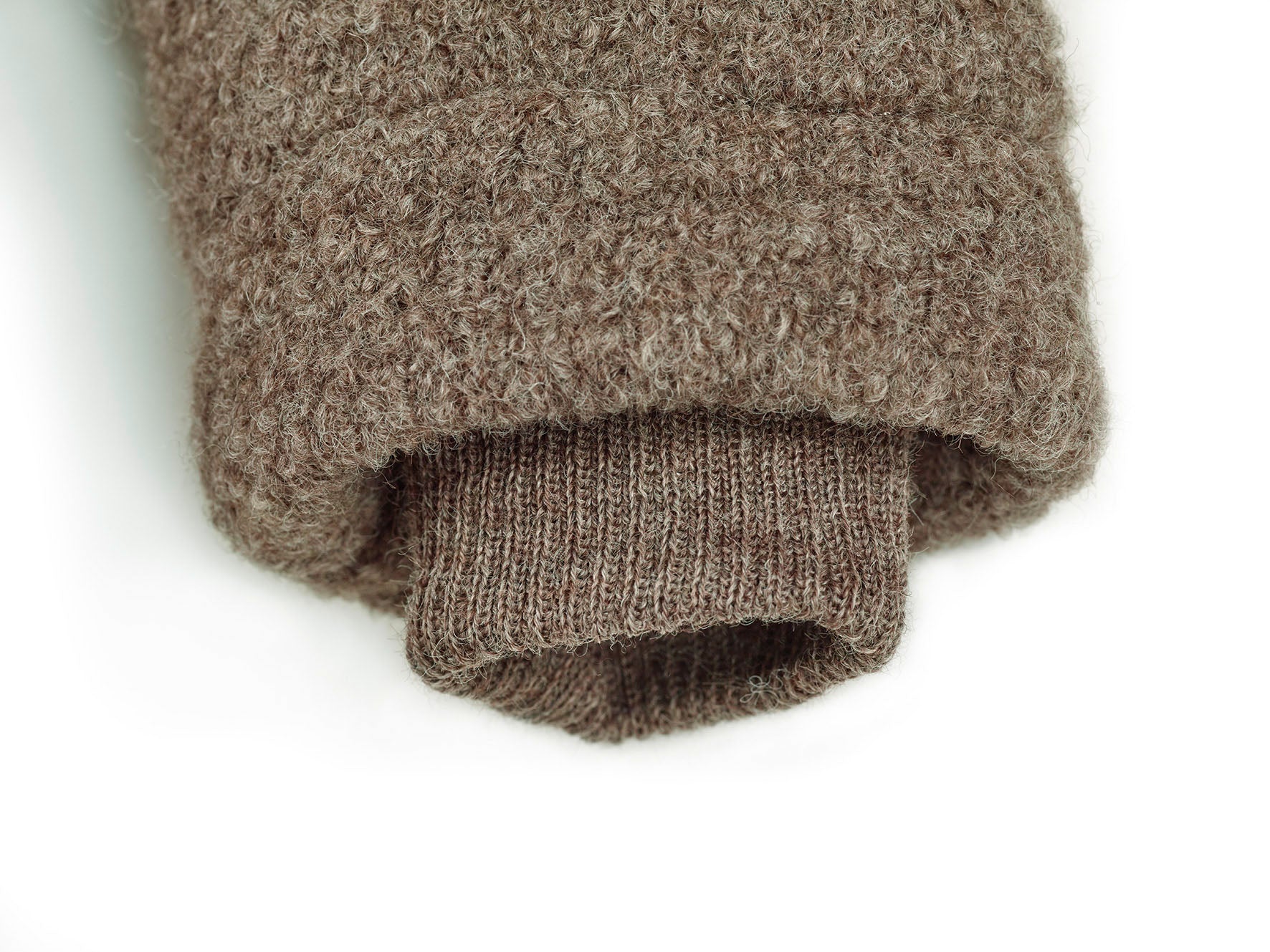 Hooded boiled wool coat | Kids