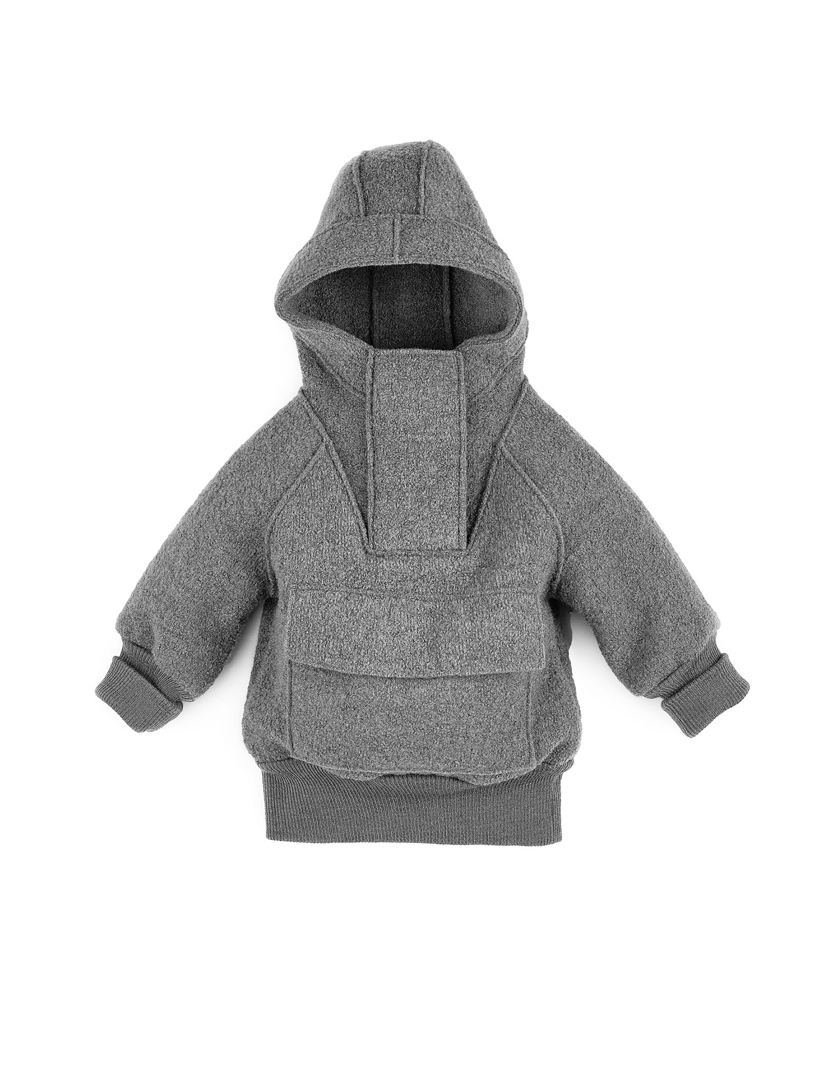 Pullover jacket with chest pocket