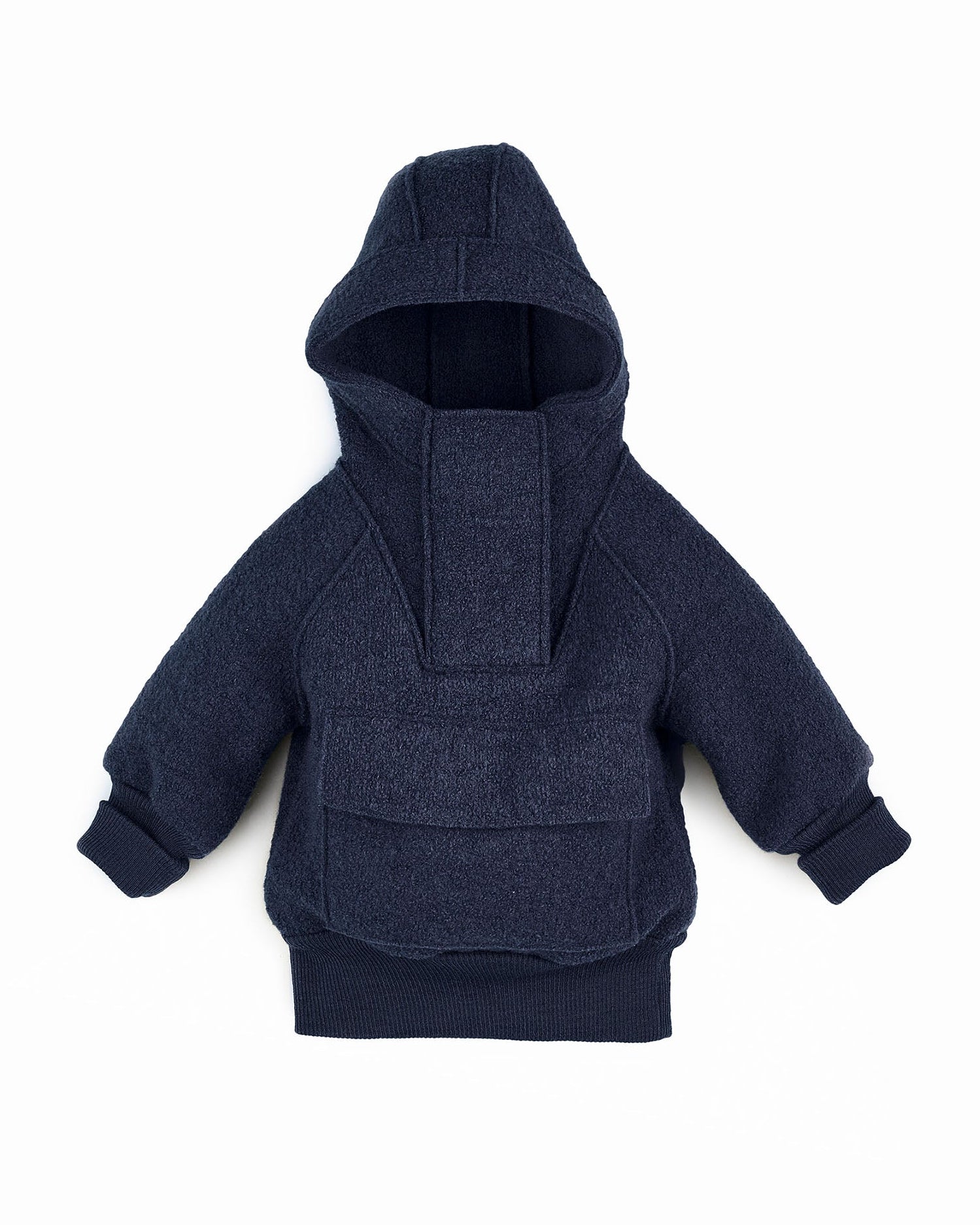 Schlupfjacke aus Wollwalk | Kinder
