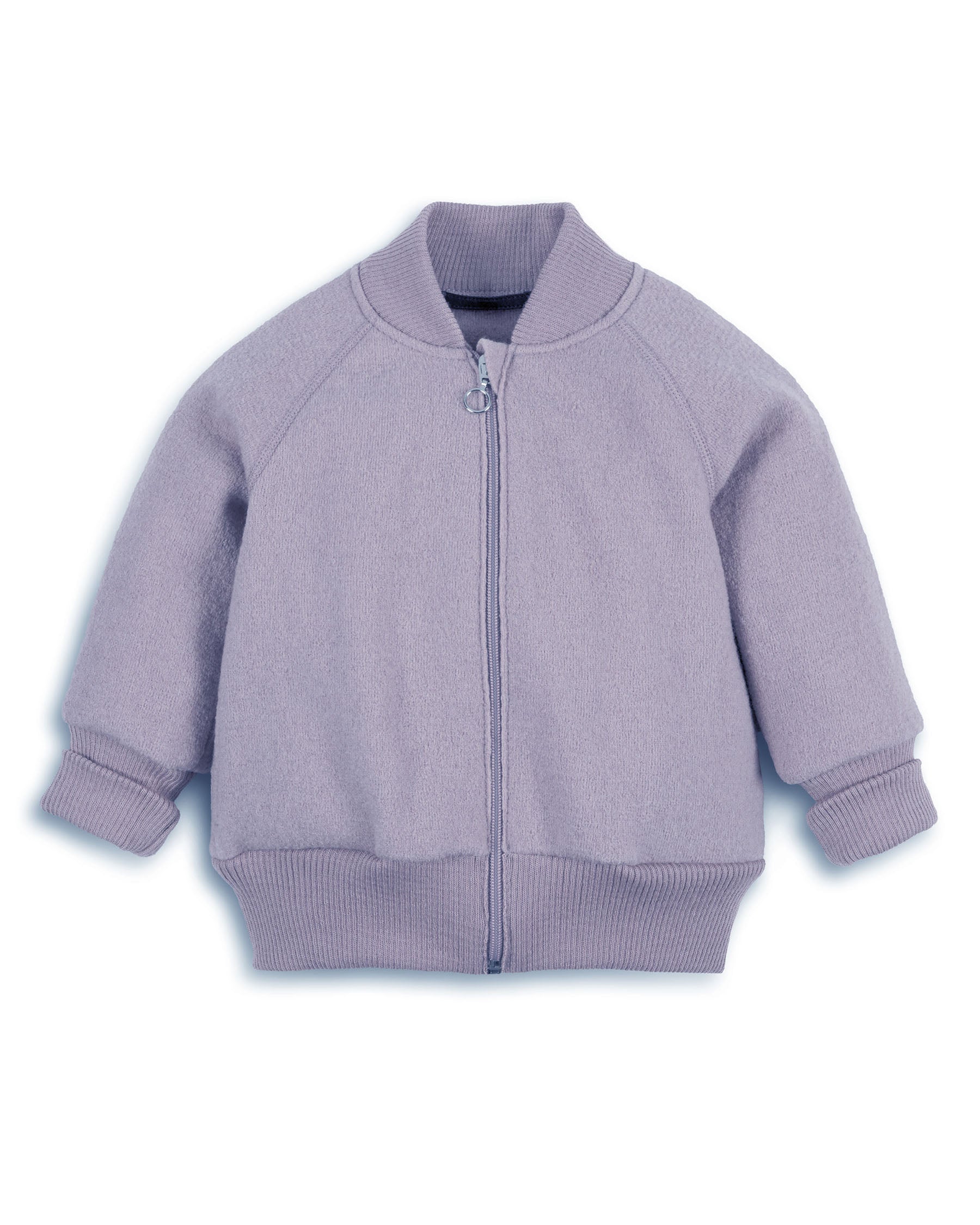 Bomberjacke aus feinem Wollwalk | Kinder