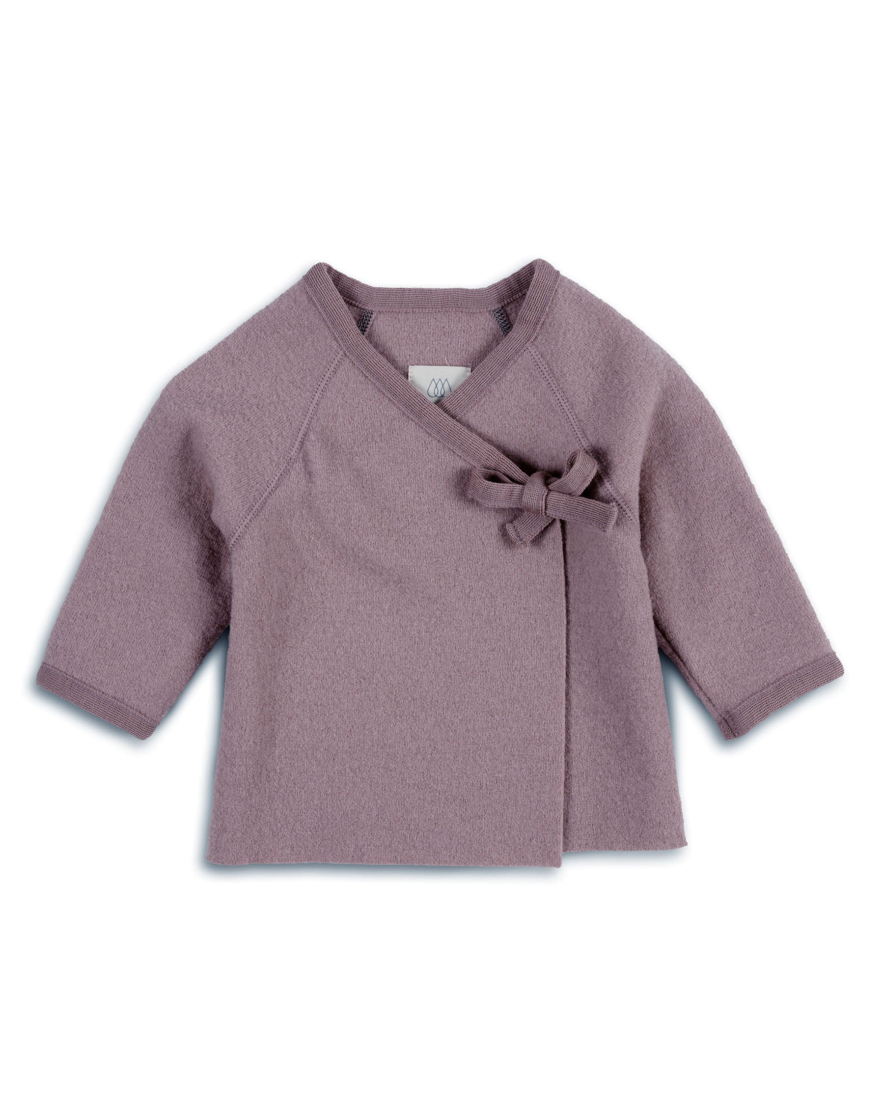 Schlüttli – Wickeljacke aus feinem Wollwalk | Baby