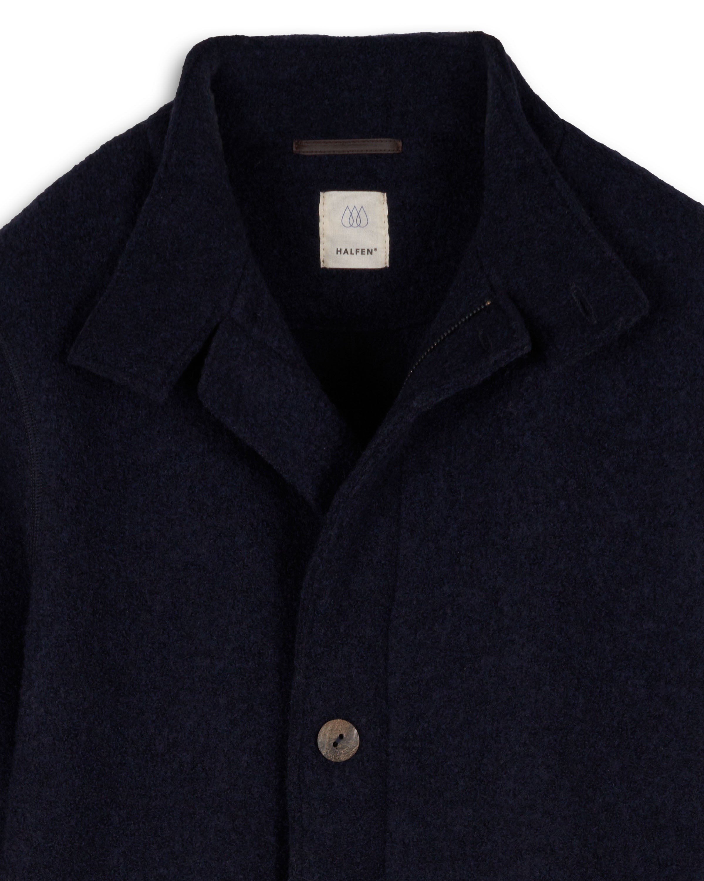 schlichter Herren Walkmantel