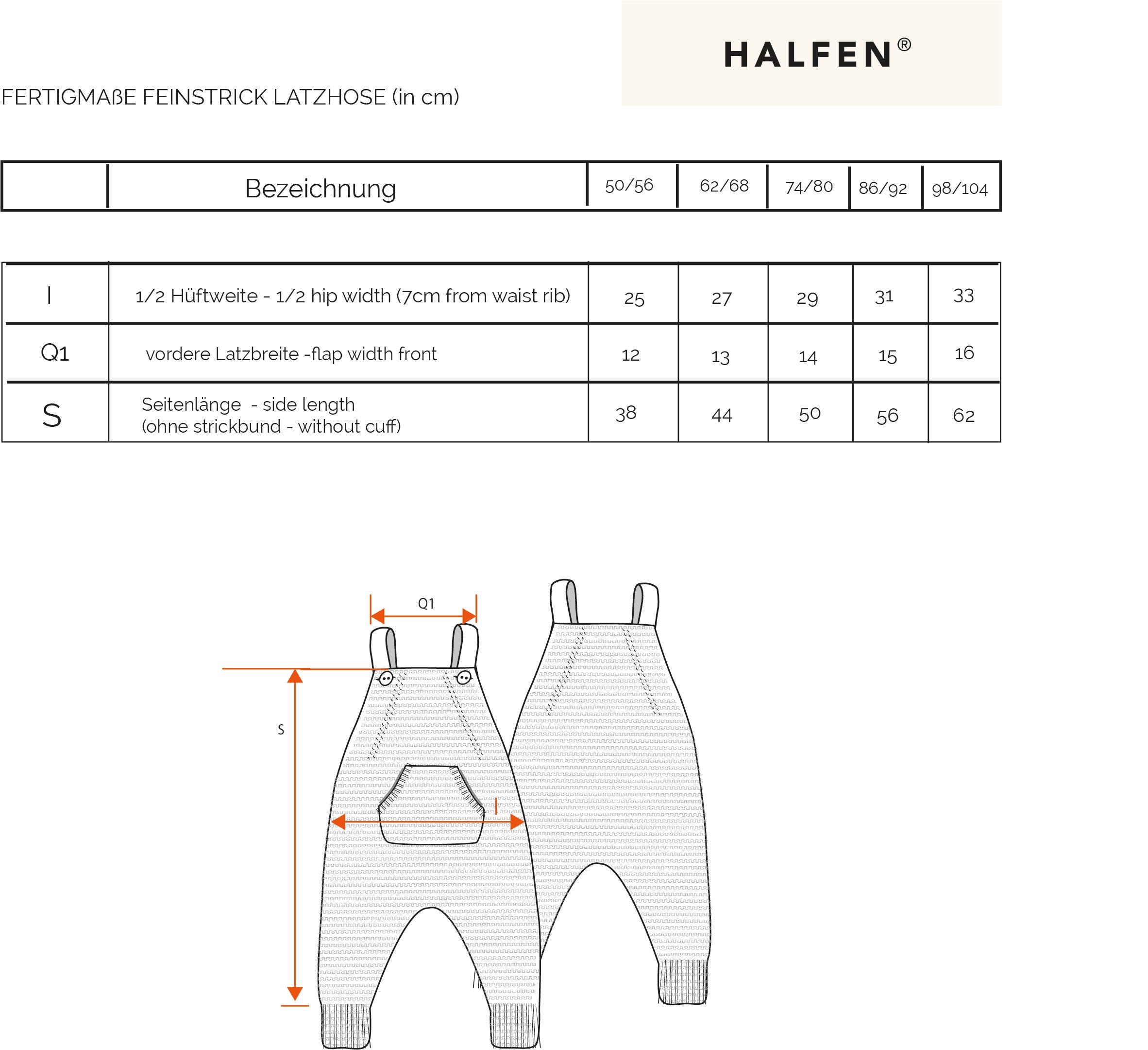 Feinstrick Latzhose aus Merino | Baby