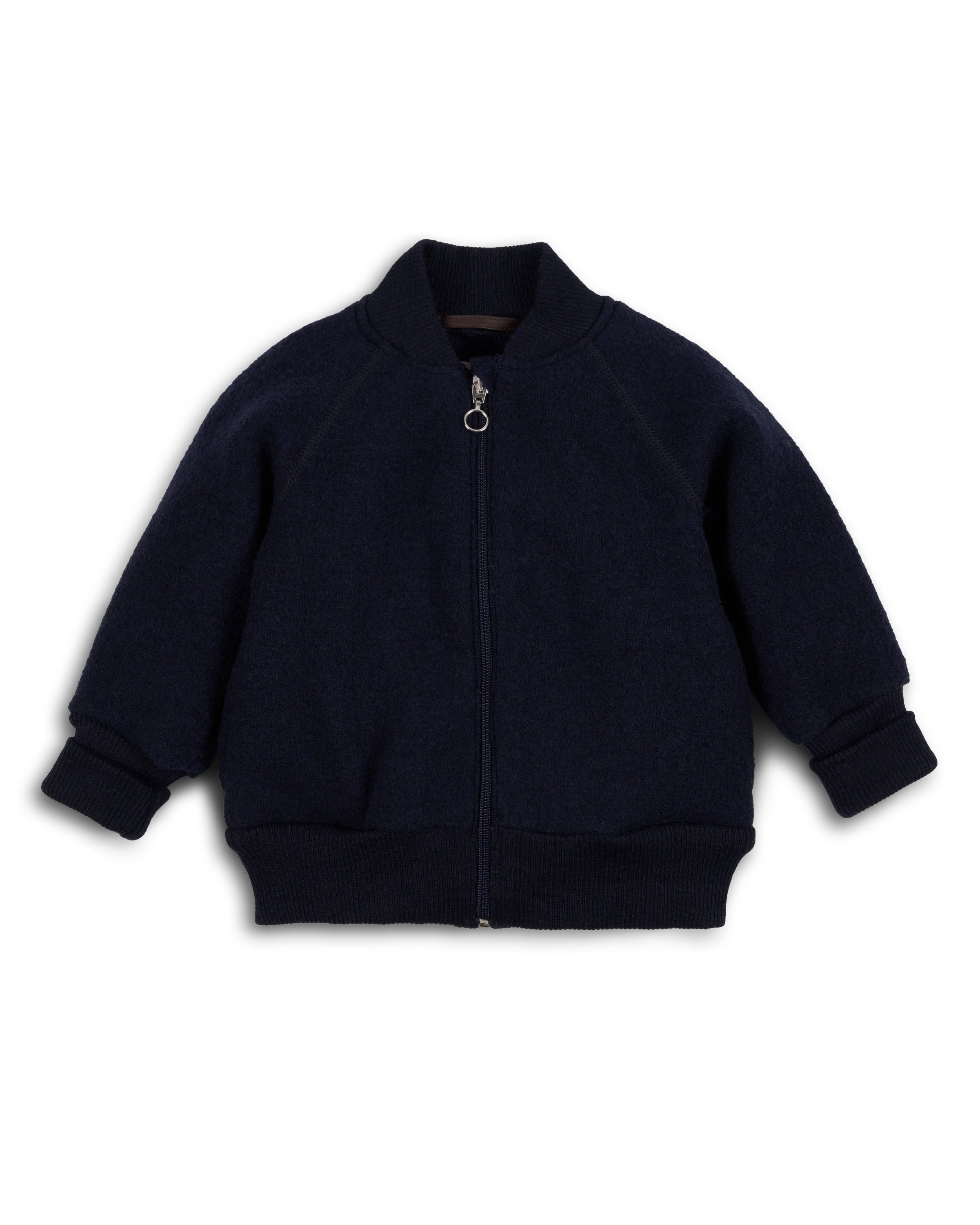 Bomberjacke aus feinem Wollwalk | Kinder