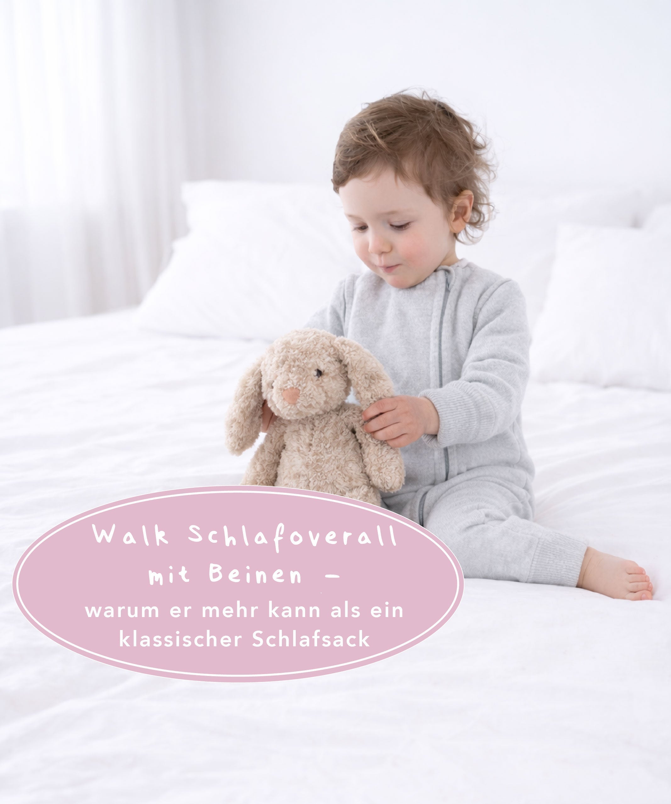 Walk Schlafoverall mit Beinen – warum er mehr kann als ein klassischer Schlafsack