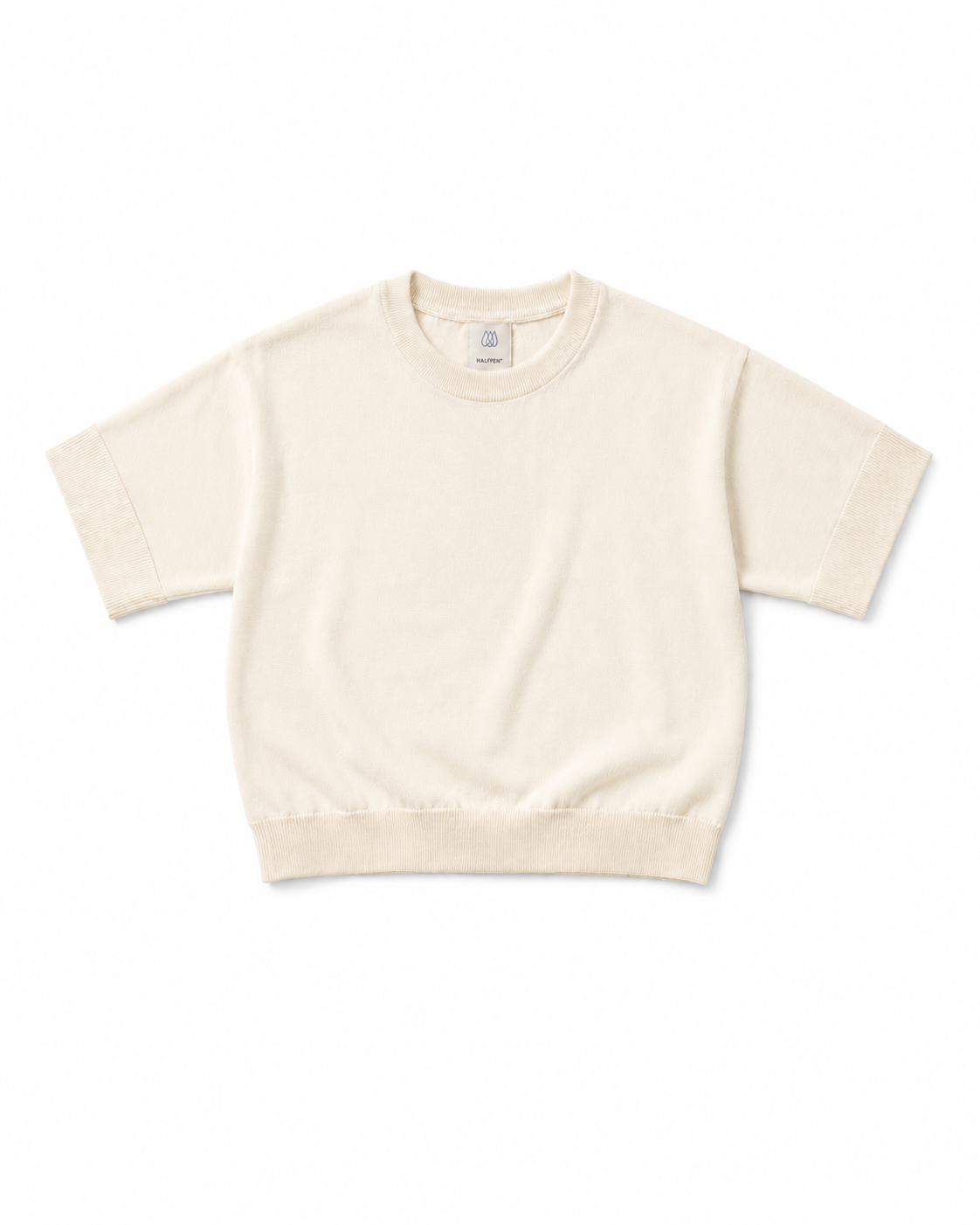 Dünnes Feinstrick T-Shirt aus Merinowolle | Damen