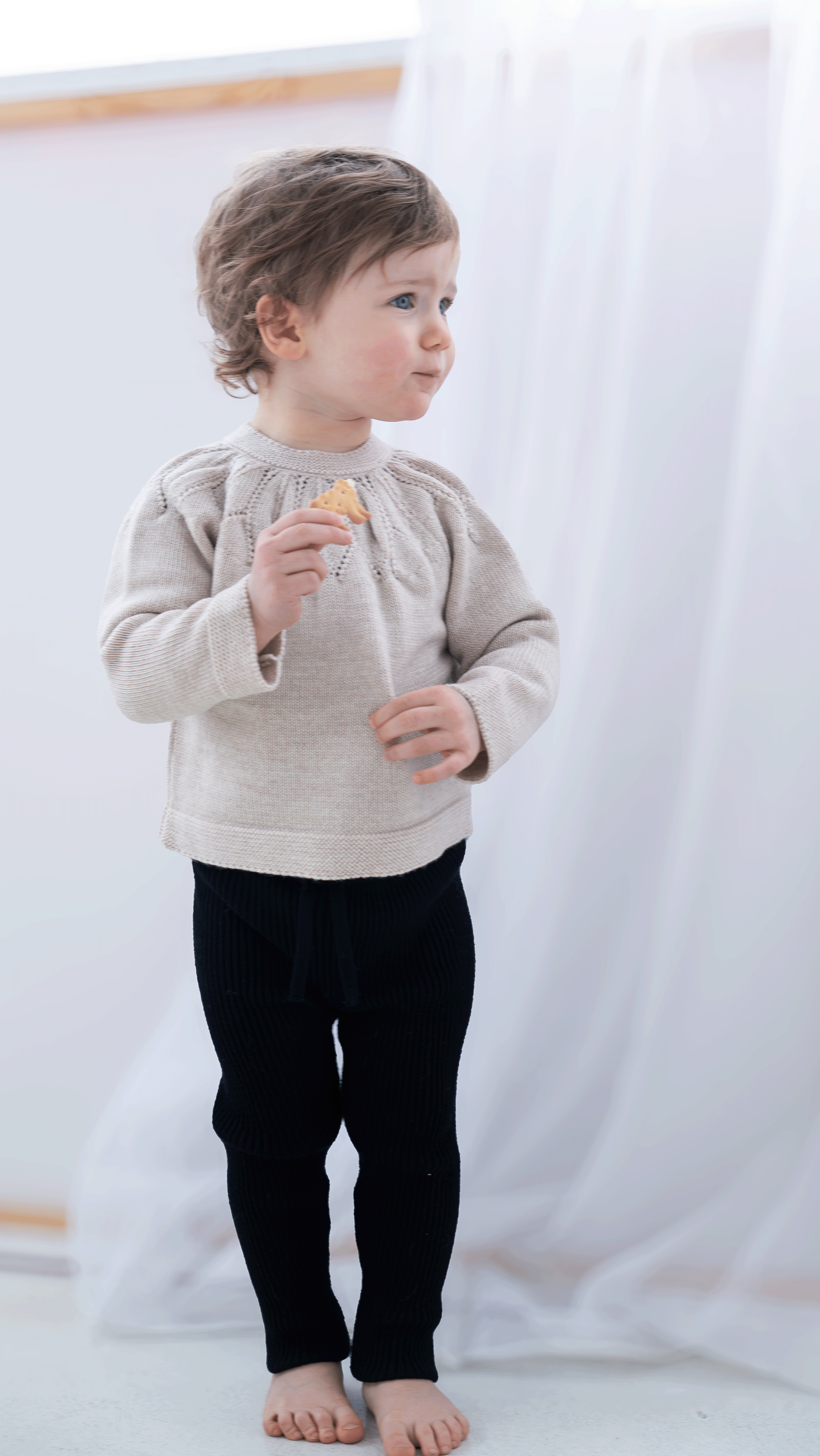 Cardigan/Sweater mit Strickmuster