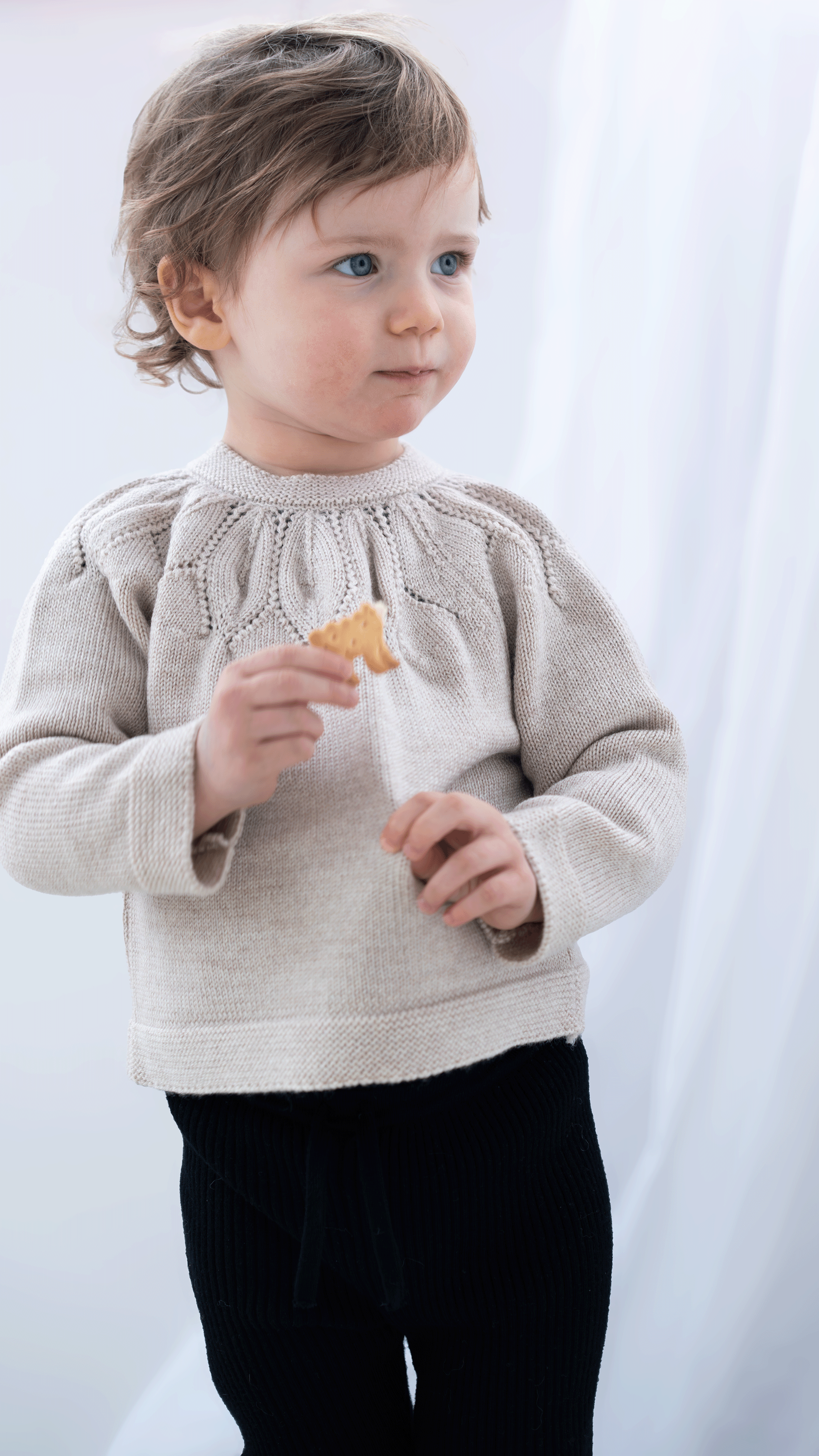 Cardigan/Sweater mit Strickmuster