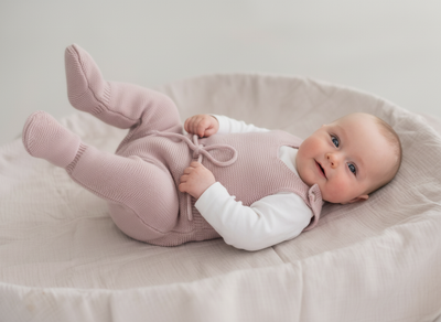 Strampler aus Cashmere Merino | Baby