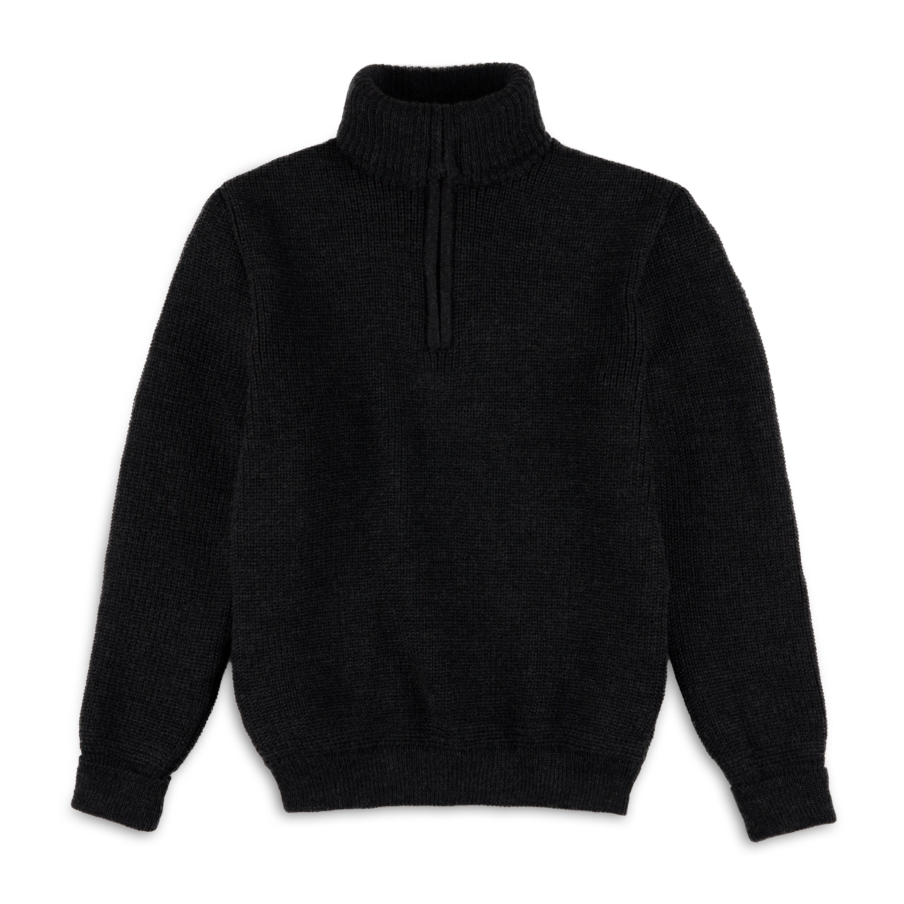 Unisex Struktur-Strick-Troyer aus Merinowolle