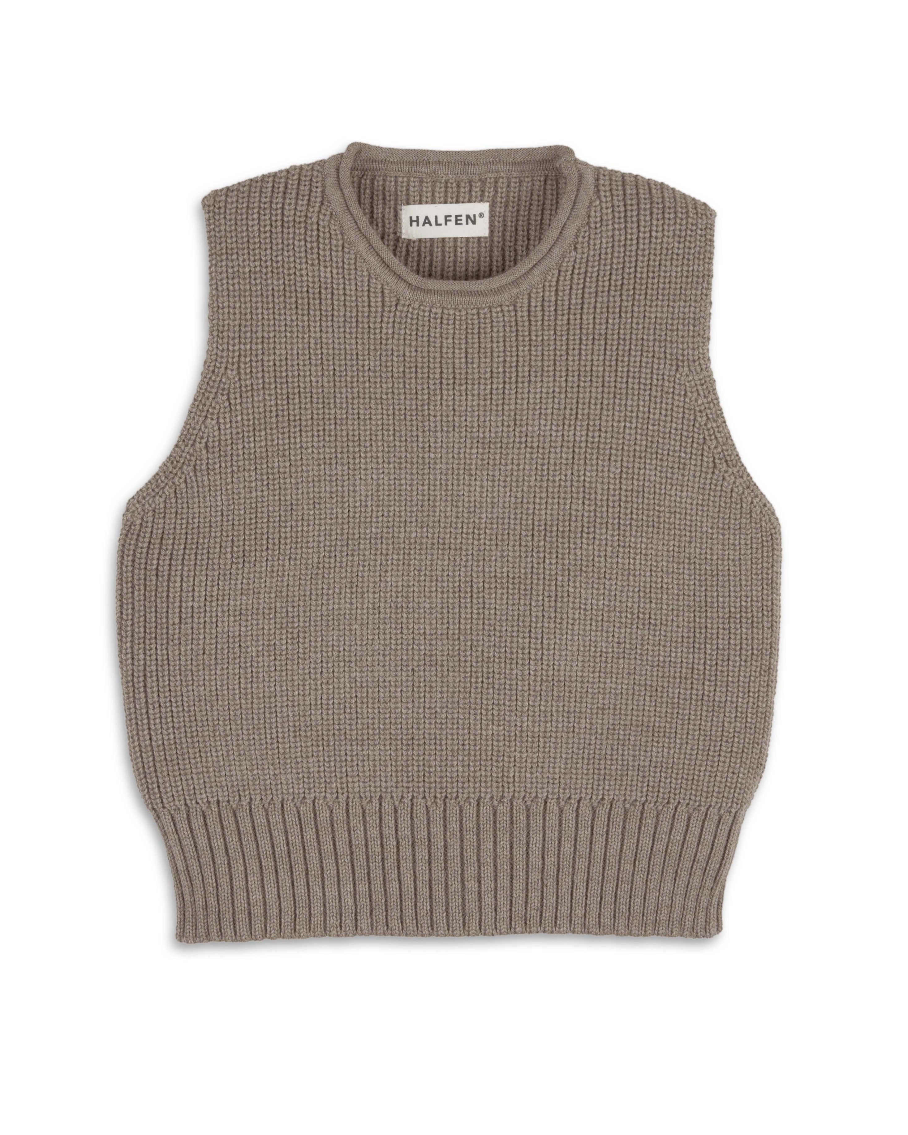 Grobstrick Pullunder aus Merino | Baby & Kinder (Sale)