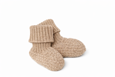 Schühchen aus Cashmere Merino | Baby