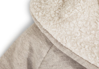 Wickeloverall aus Wollwalk mit Teddyfutter | Baby