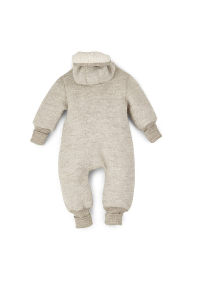 B Ware: Overall aus Wollwalk mit Teddy-Kapuze und Bündchen | Baby & Kinder (Sale)