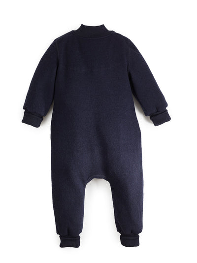 Overall ohne Kapuze aus feinem Wollwalk | Baby & Kinder
