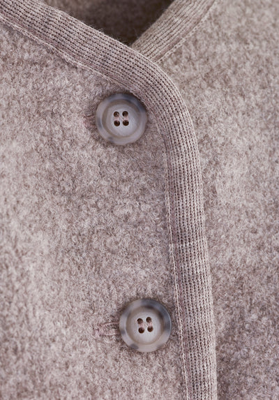 Oversized Jacke aus Wollwalk | Kinder