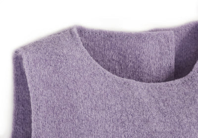Kleid aus feinem Wollwalk | Kinder