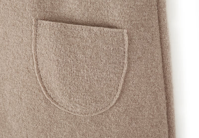 Kleid aus feinem Wollwalk | Kinder