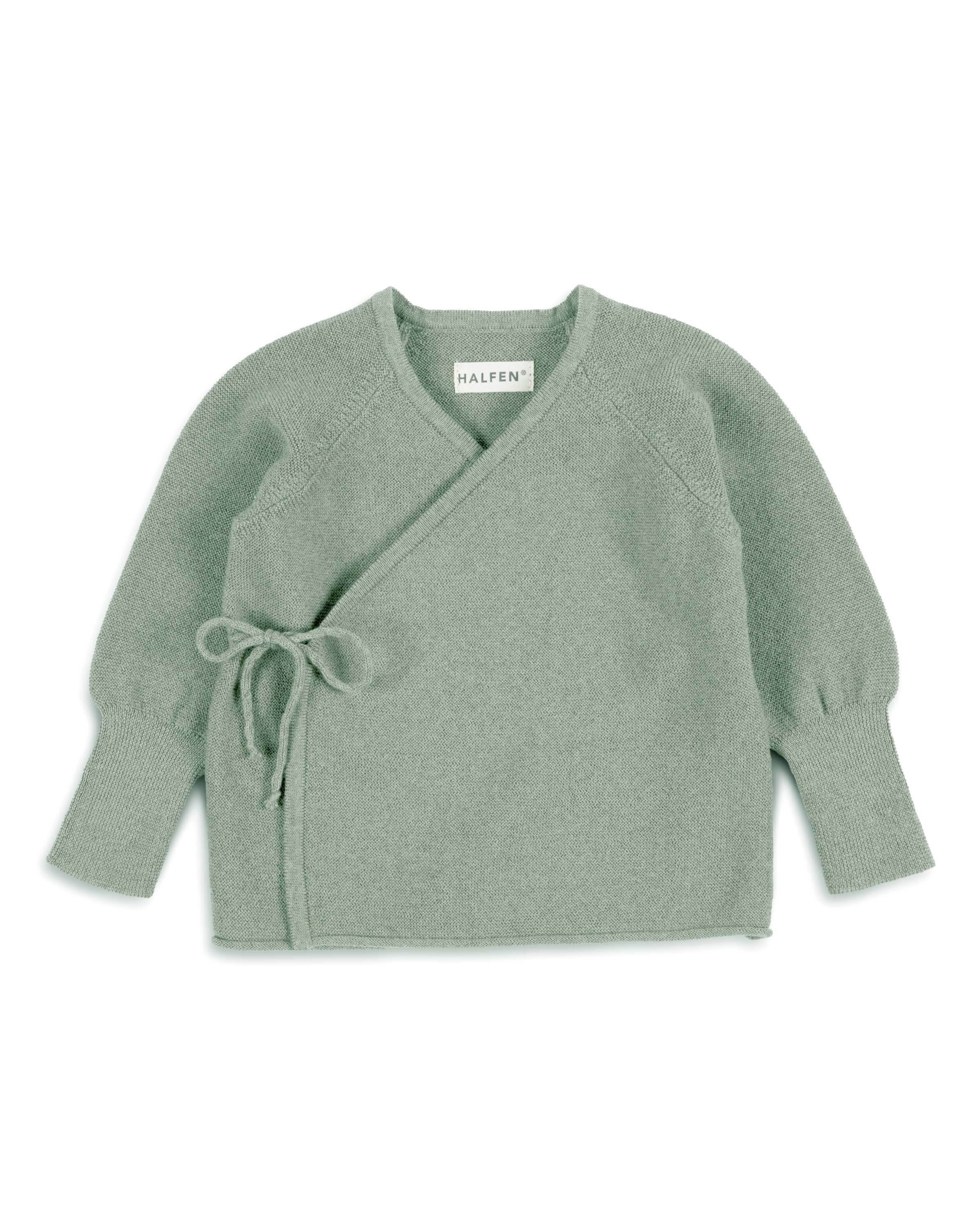 Schlüttli – Wickeljacke aus Merino | Baby