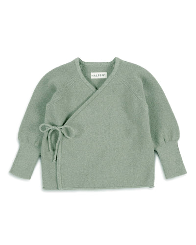 Schlüttli – Wickeljacke aus Merino | Baby