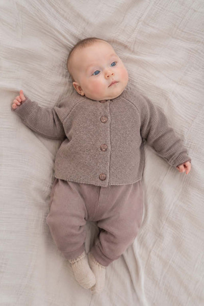 Baby Cardigan Made from Cashmere & Merino Wool