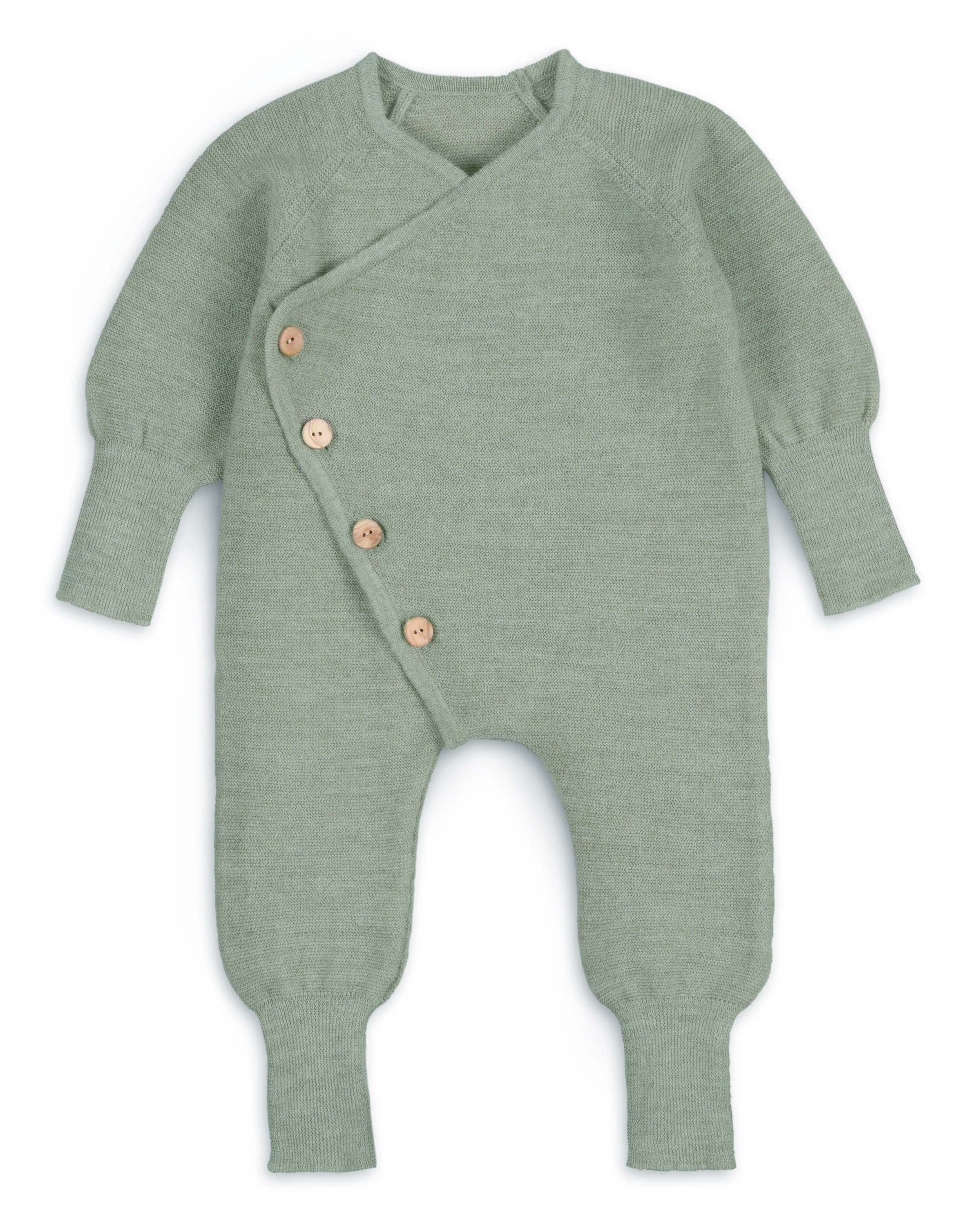 Feinstrick Overall aus Merino | Baby