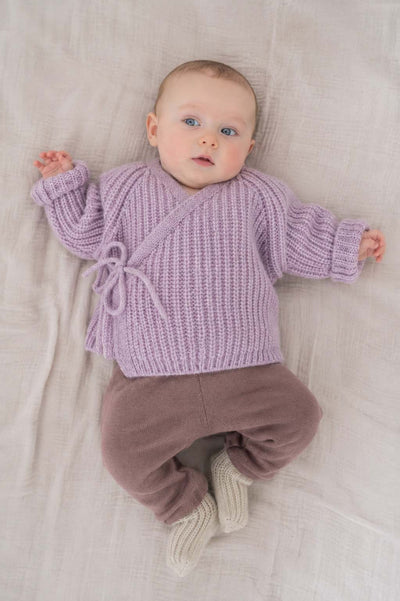 Schlüttli – Wickeljacke aus Alpaka | Baby