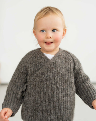Schlüttli – Wickeljacke aus Alpaka | Baby