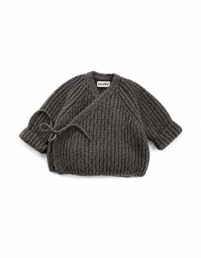 Baby Alpaca Wool Wrap Cardigan