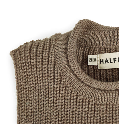 Grobstrick Pullunder aus Merino | Baby & Kinder