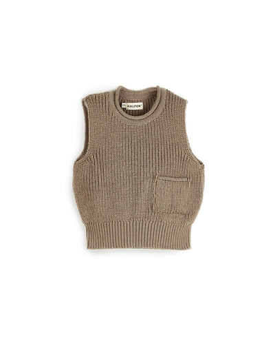 Grobstrick Pullunder aus Merino | Baby & Kinder